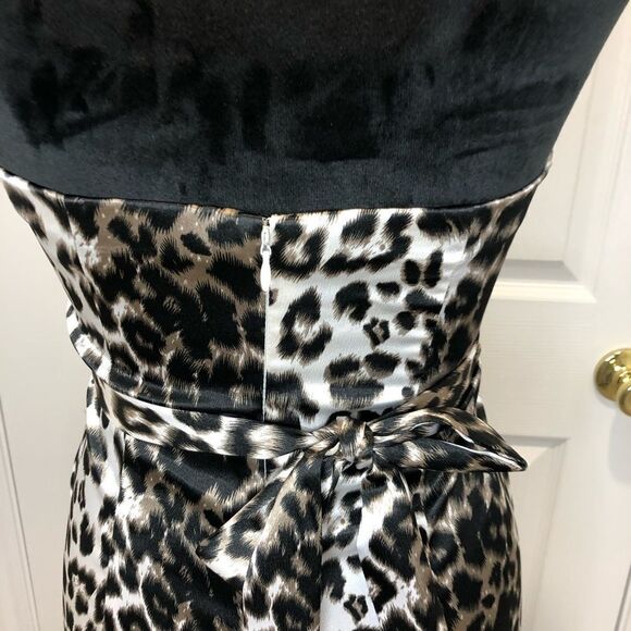 Tweeze Me strapless animal print dress w/ pockets - Picture 11 of 16